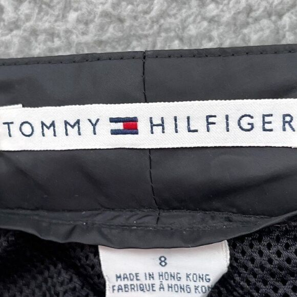Tommy Hilfiger Black Straight Leg Pants Black Size 8 - Picture 10 of 11